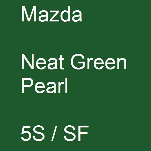 Mazda, Neat Green Pearl, 5S / SF.